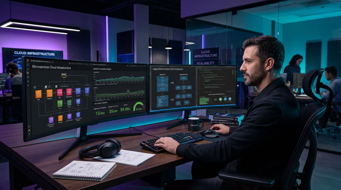 Engineering Case Studies — Architecting Scalable Platforms and Modernizing Legacy Systems